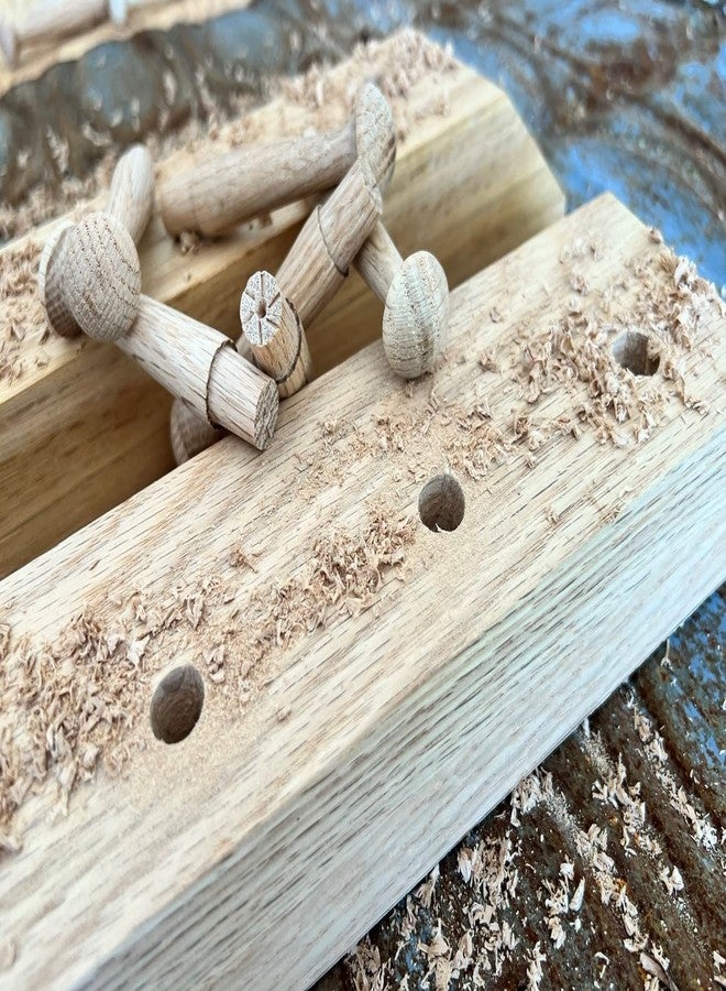 Balsam Point Workshop Oak 3.5-Inch Wood Premium Shaker Pegs with 5/8-Inch Tenon (25-Pack) - Balsam Point Workshop - Image 4